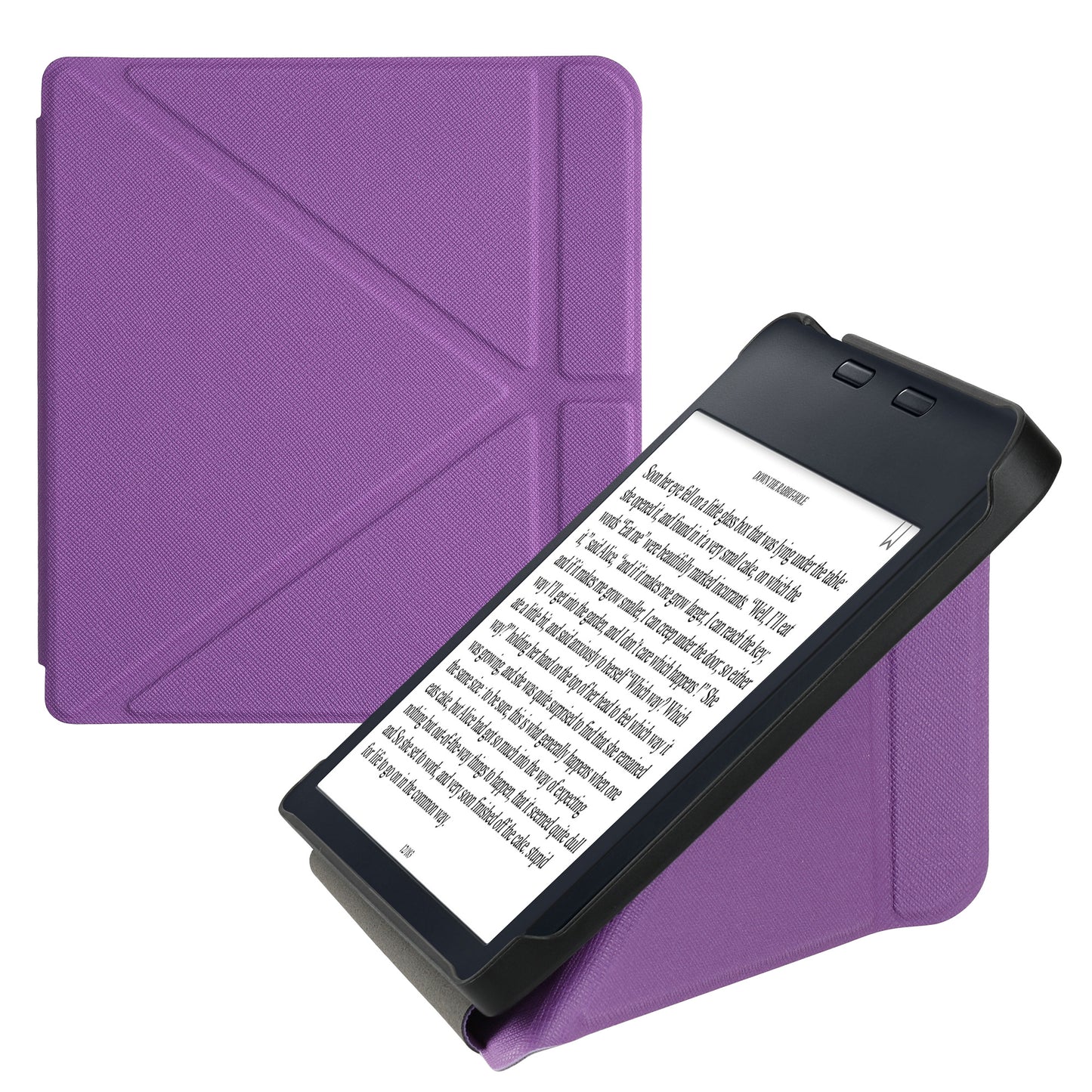 kwmobile Schutzhülle für Kobo Libra 2 Hülle Kunstleder Case eReader Klapphülle mit Auto Sleep Funktion Cover mit Ständer
