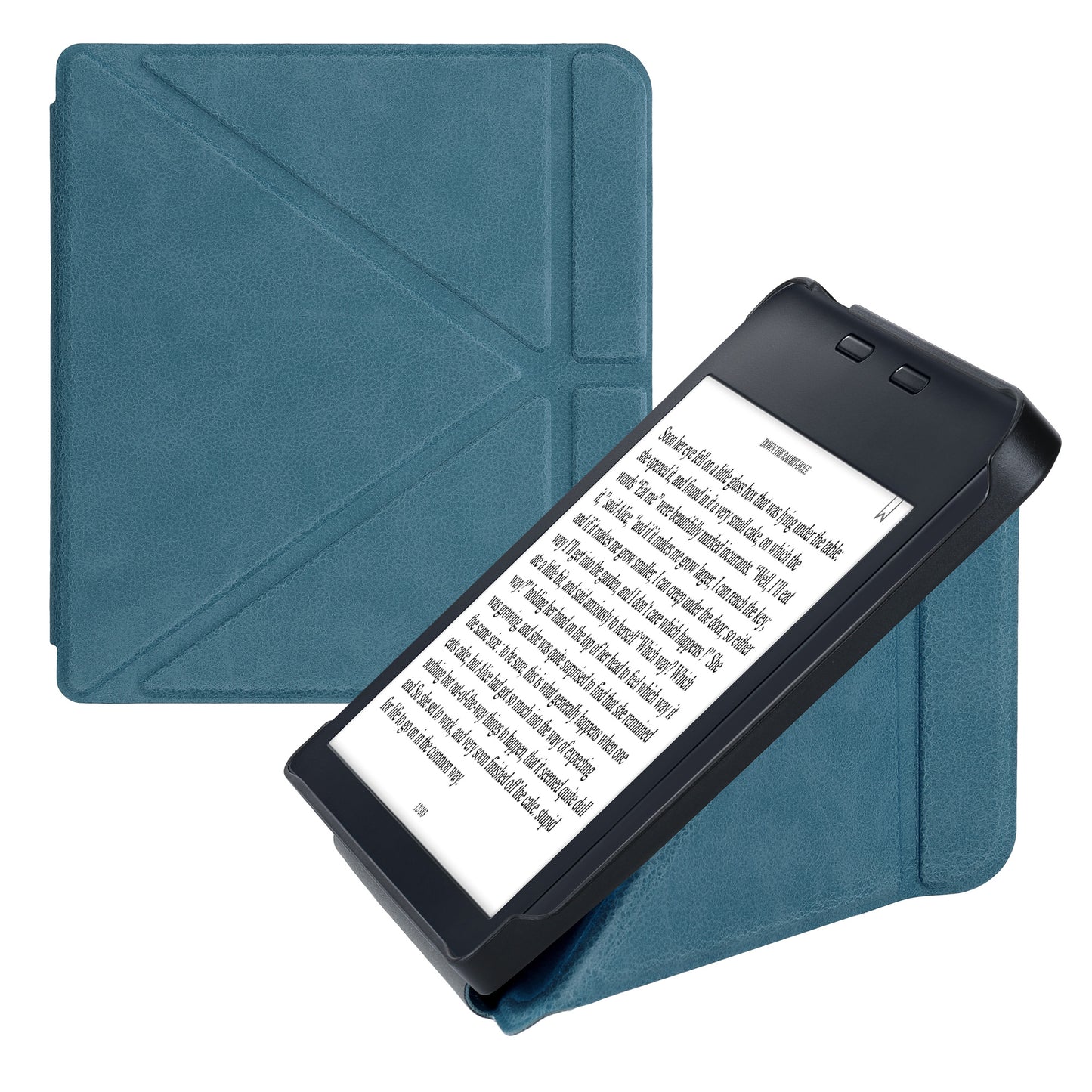 kwmobile Schutzhülle für Kobo Libra 2 Hülle Kunstleder Case eReader Klapphülle mit Auto Sleep Funktion Cover mit Ständer