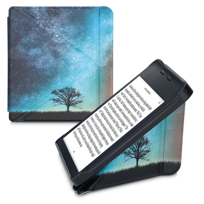 kwmobile Schutzhülle kompatibel mit Kobo Libra 2 - Hülle Kunstleder - eReader Cover Case