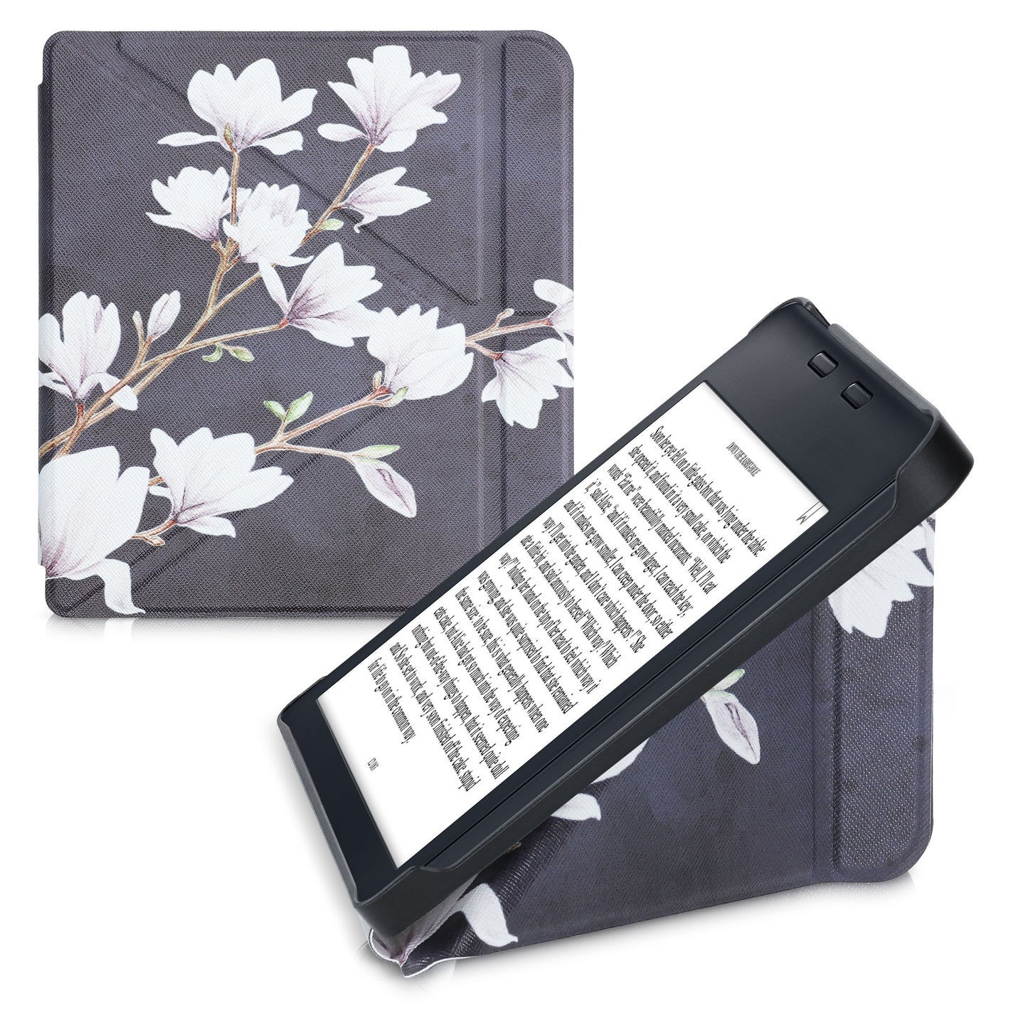 kwmobile Schutzhülle kompatibel mit Kobo Libra 2 - Hülle Kunstleder - eReader Cover Case