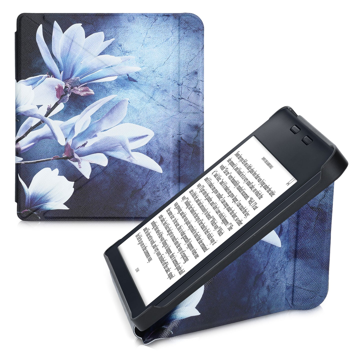 kwmobile Schutzhülle kompatibel mit Kobo Libra 2 - Hülle Kunstleder - eReader Cover Case