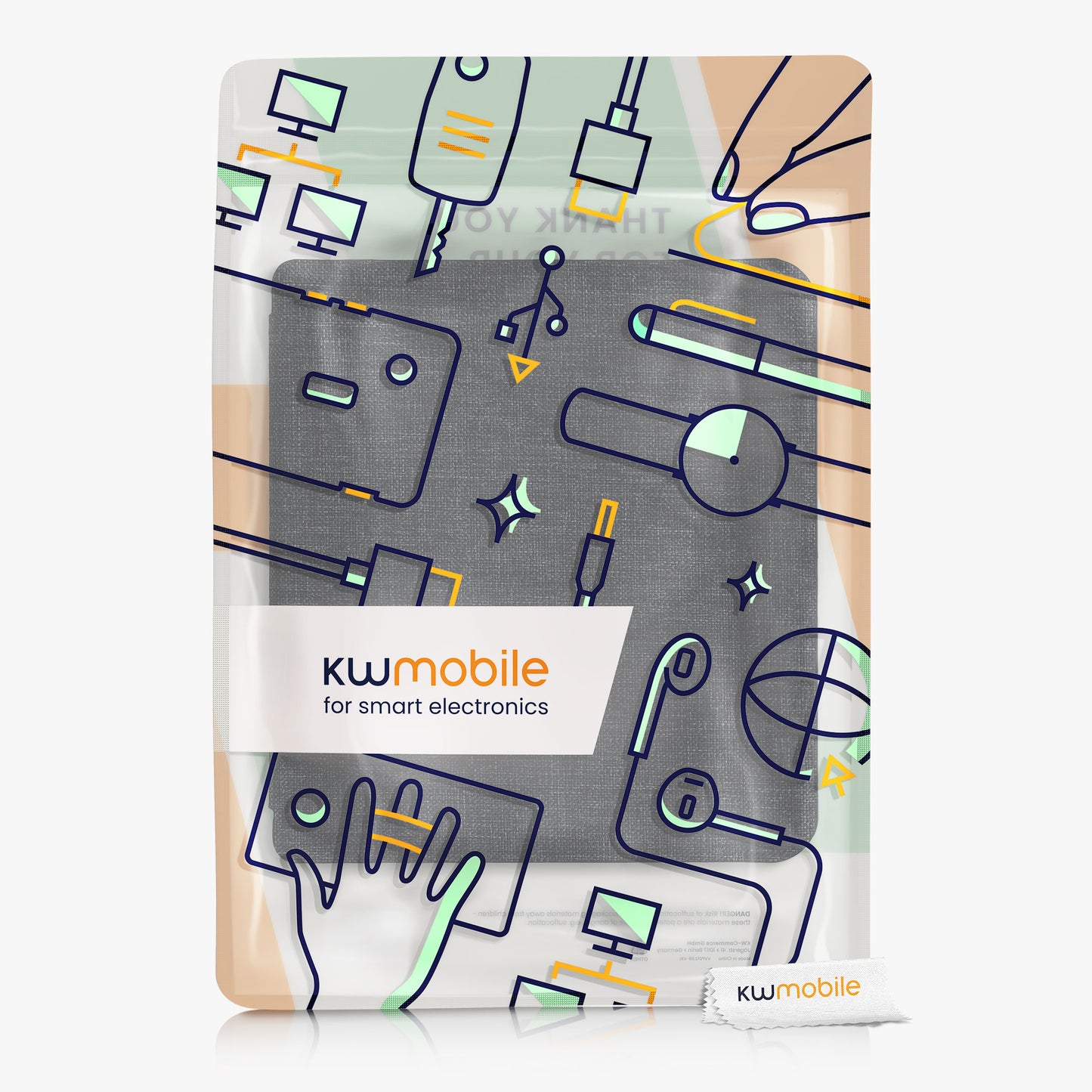 kwmobile Hülle kompatibel mit Kobo Libra 2 Schutzhülle Cover Case