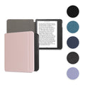 kwmobile Klapphülle kompatibel mit Tolino Vision 6 Hülle - eReader Case aus Kunstleder - Cover - Rosegold Rosegold  