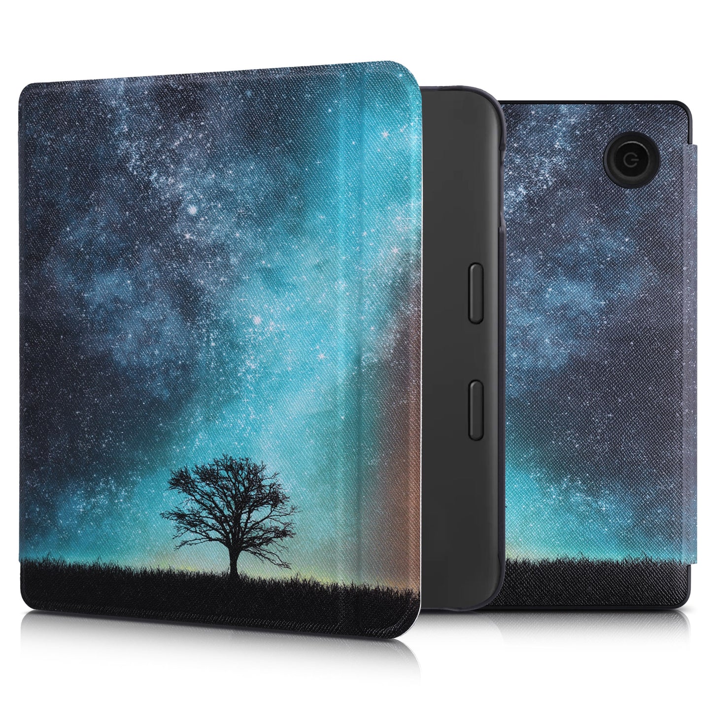 kwmobile Schutzhülle für Tolino Vision 6 Hülle - eReader Flip Case mit Auto Sleep Funktion