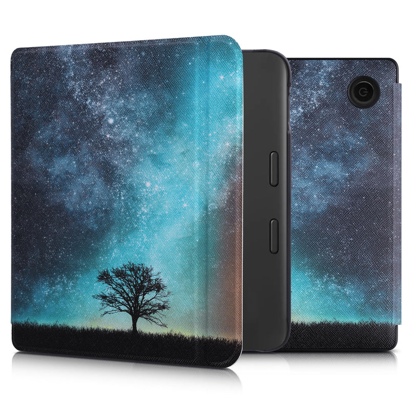 kwmobile Schutzhülle für Tolino Vision 6 Hülle - eReader Flip Case mit Auto Sleep Funktion