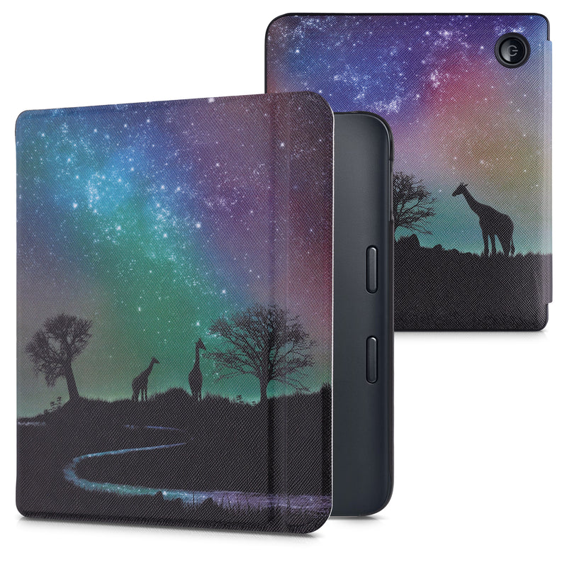 kwmobile Schutzhülle für Tolino Vision 6 Hülle - eReader Flip Case mit Auto Sleep Funktion