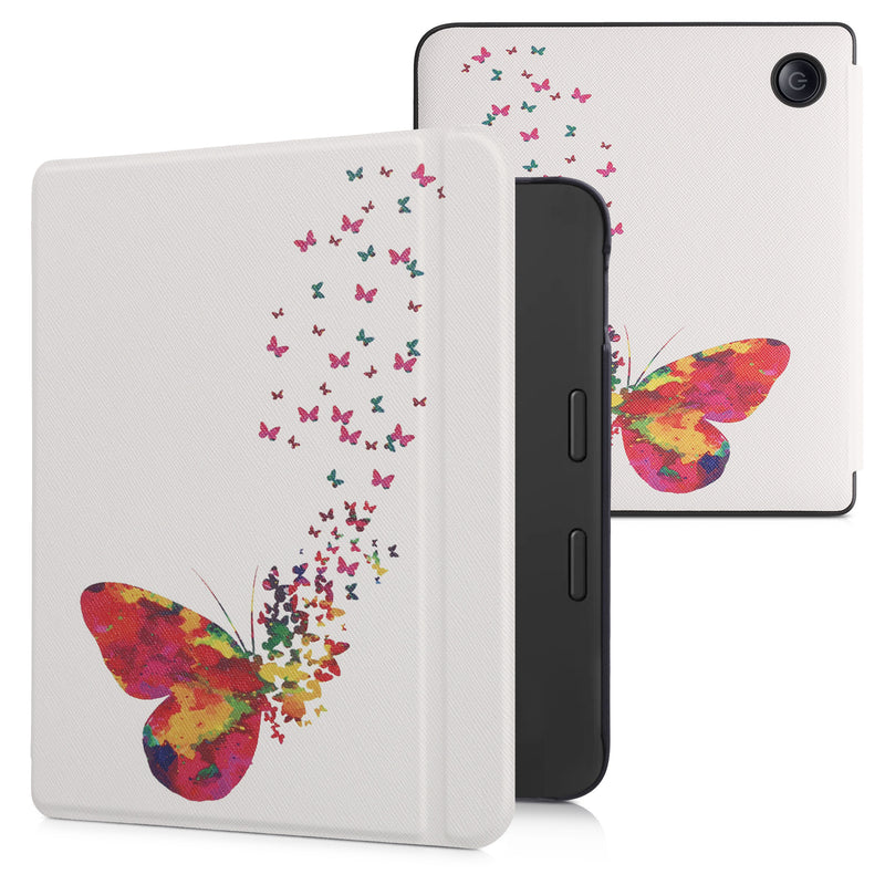 kwmobile Schutzhülle für Tolino Vision 6 Hülle - eReader Flip Case mit Auto Sleep Funktion
