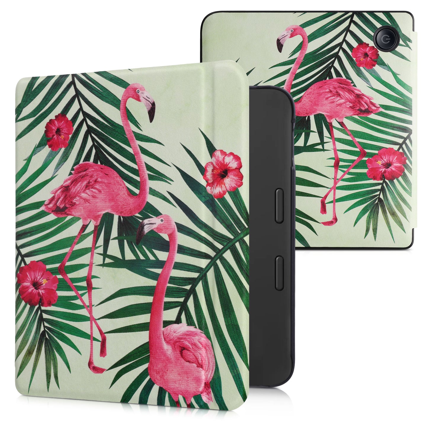 kwmobile Schutzhülle für Tolino Vision 6 Hülle - eReader Flip Case mit Auto Sleep Funktion