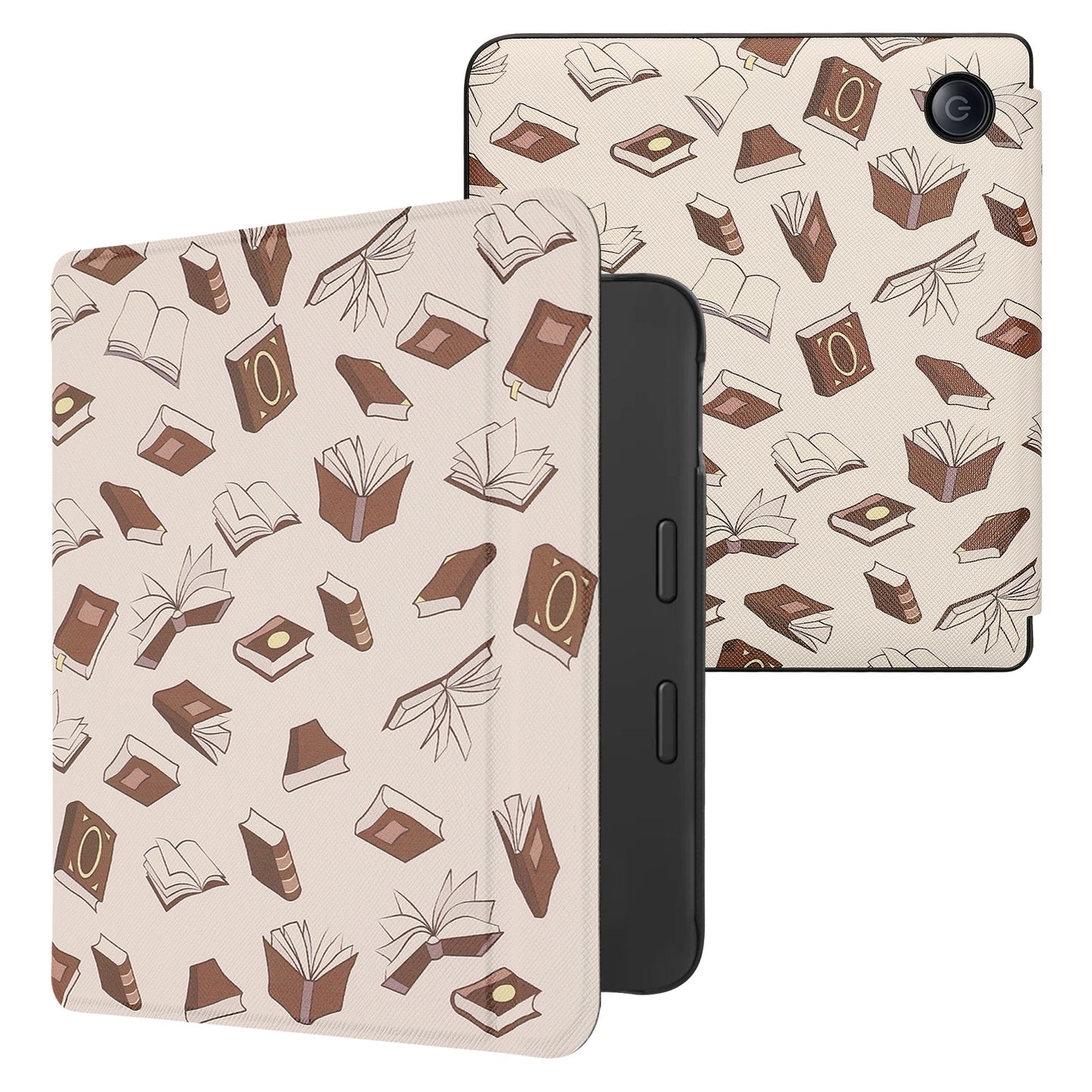 kwmobile Schutzhülle für Tolino Vision 6 Hülle - eReader Flip Case mit Auto Sleep Funktion