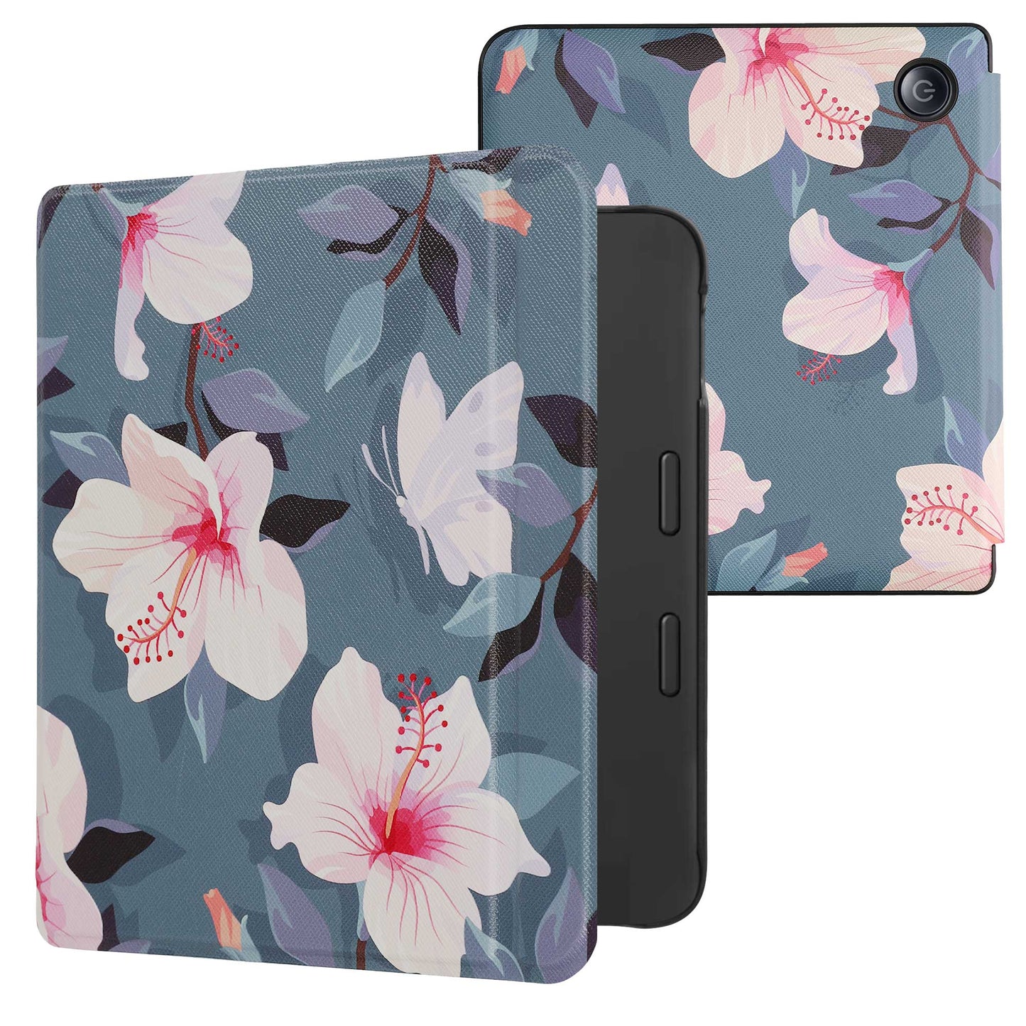 kwmobile Schutzhülle für Tolino Vision 6 Hülle - eReader Flip Case mit Auto Sleep Funktion