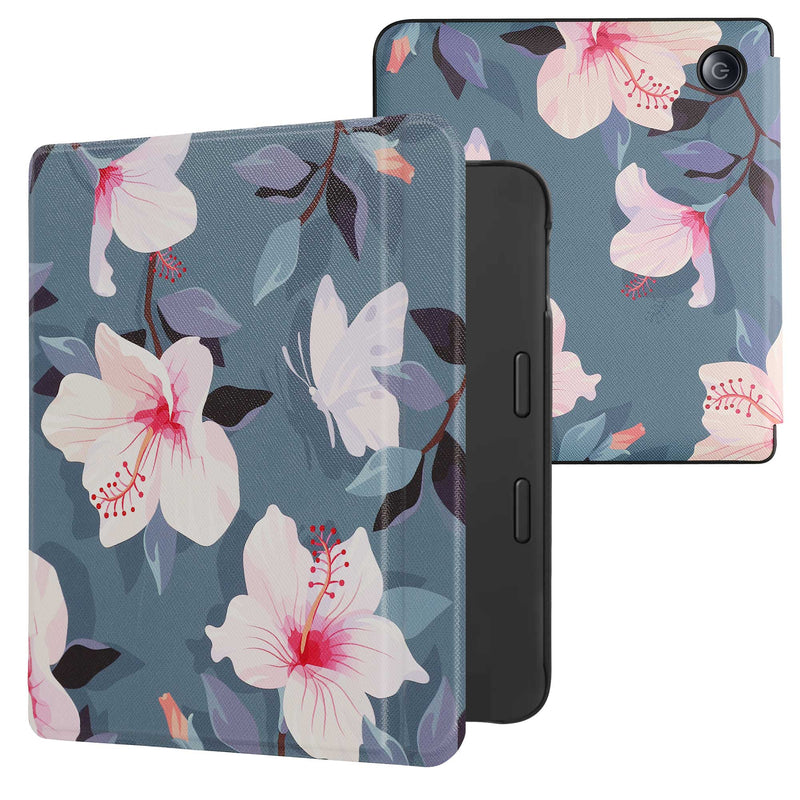 kwmobile Schutzhülle für Tolino Vision 6 Hülle - eReader Flip Case mit Auto Sleep Funktion