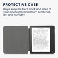 kwmobile Schutzhülle für Tolino Vision 6 Hülle - eReader Flip Case mit Auto Sleep Funktion
