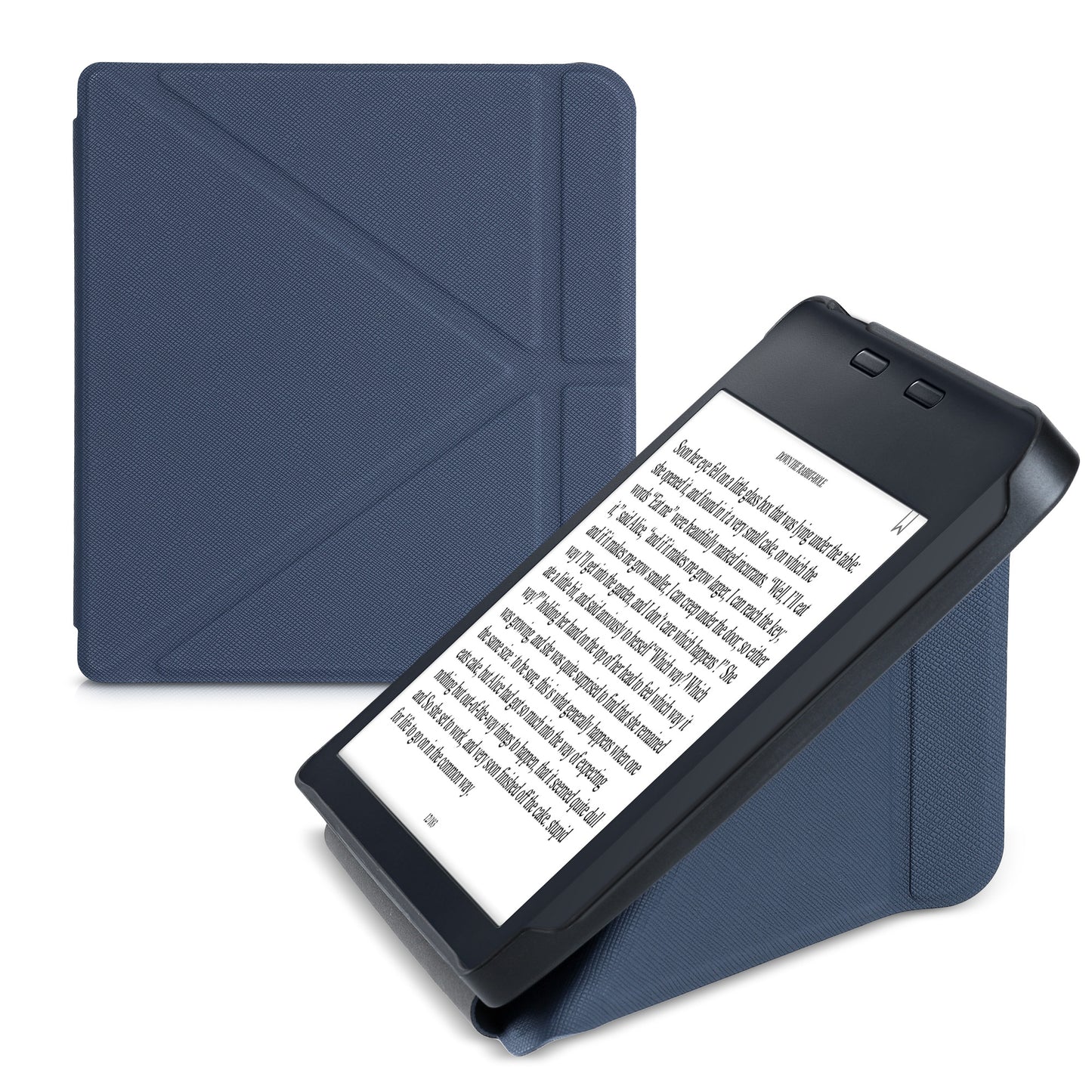 kwmobile Schutzhülle für Tolino Vision 6 Hülle eReader Klapphülle mit Auto Sleep Funktion Cover mit Ständer