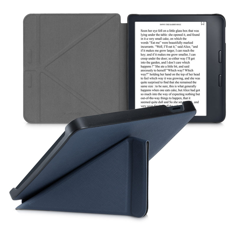 kwmobile Schutzhülle für Tolino Vision 6 Hülle eReader Klapphülle mit Auto Sleep Funktion Cover mit Ständer