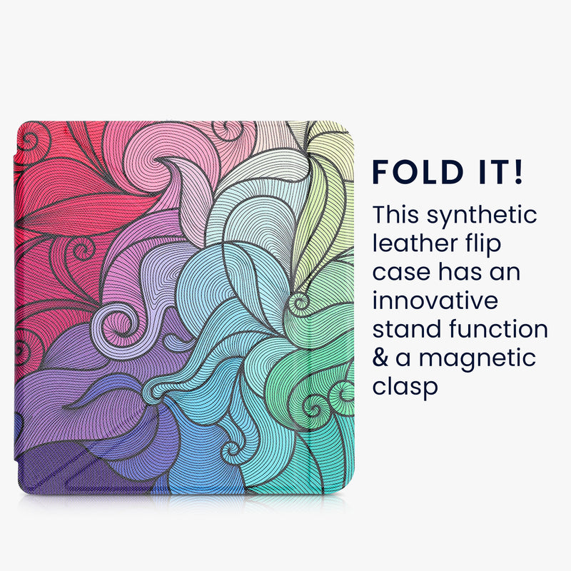 kwmobile Schutzhülle kompatibel mit Tolino Vision 6 - Hülle Kunstleder - eReader Cover Case