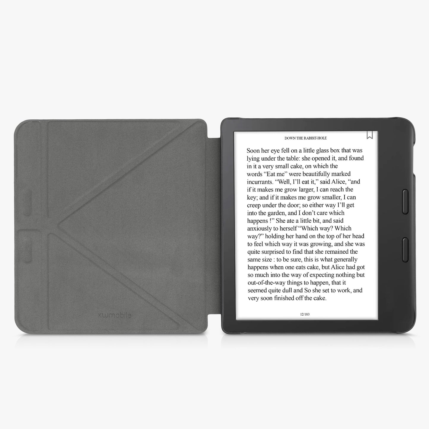 kwmobile Schutzhülle kompatibel mit Tolino Vision 6 - Hülle Kunstleder - eReader Cover Case