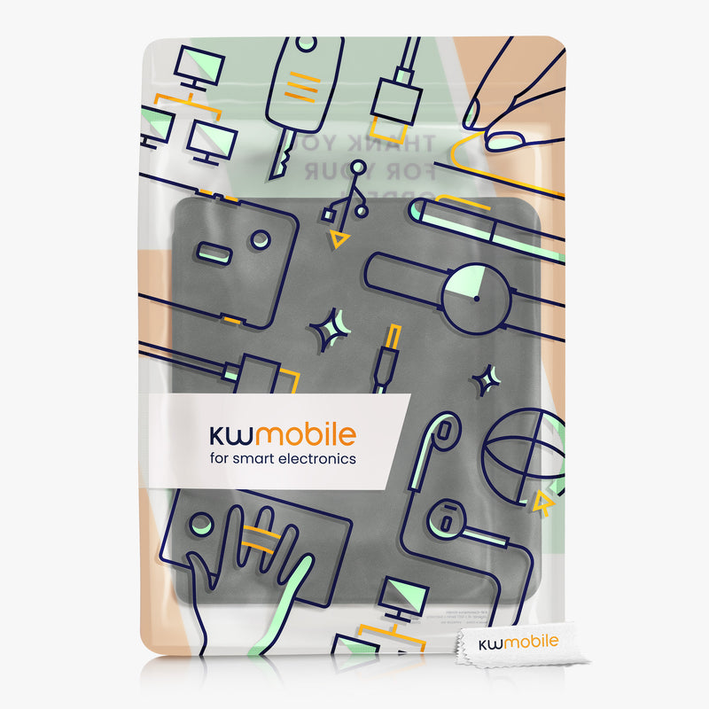 kwmobile Hülle kompatibel mit Tolino Vision 6 - Kunstleder eReader Schutzhülle Cover Case