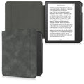 kwmobile Hülle kompatibel mit Tolino Vision 6 - Kunstleder eReader Schutzhülle Cover Case