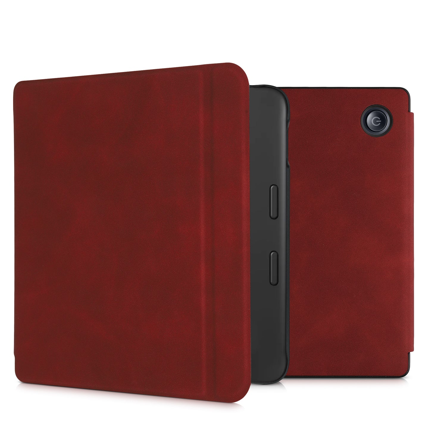 kwmobile Hülle kompatibel mit Tolino Vision 6 - Kunstleder eReader Schutzhülle Cover Case
