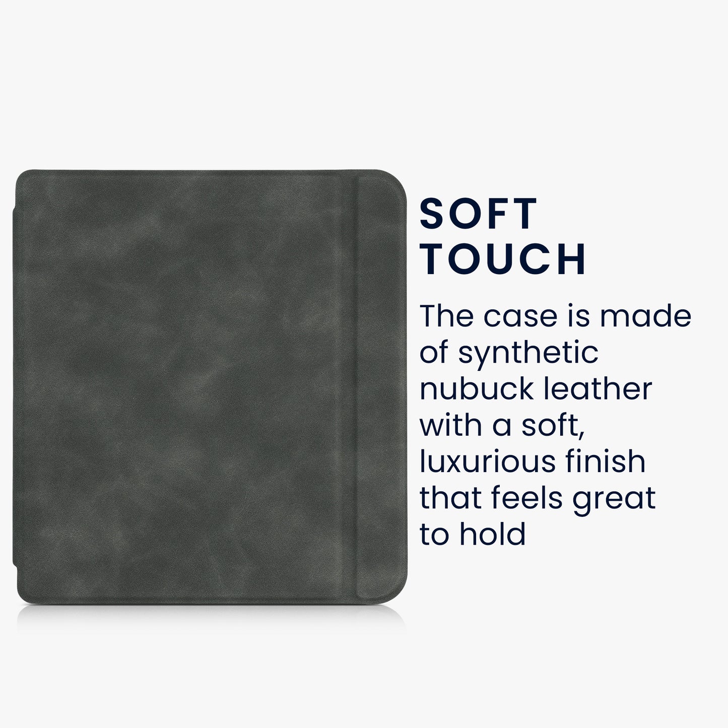 kwmobile Hülle kompatibel mit Tolino Vision 6 - Kunstleder eReader Schutzhülle Cover Case