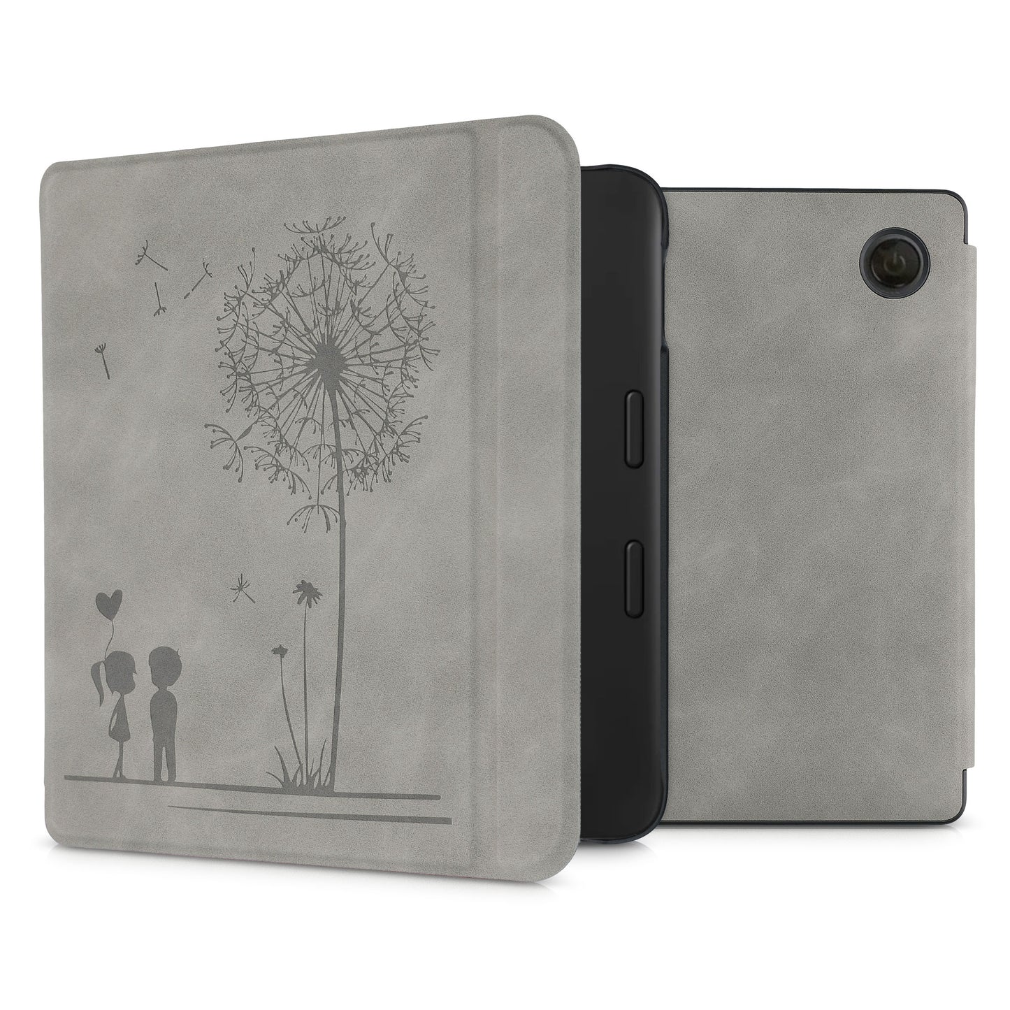 kwmobile Schutzhülle für Tolino Vision 6 Hülle eReader Case aus Kunstleder mit Auto Sleep Funktion