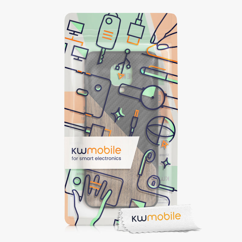 kwmobile Hülle kompatibel mit Xiaomi Redmi Note 9S / 9 Pro / 9 Pro Max - Handyhülle - Handy Schutzhülle - Smartphone Cover