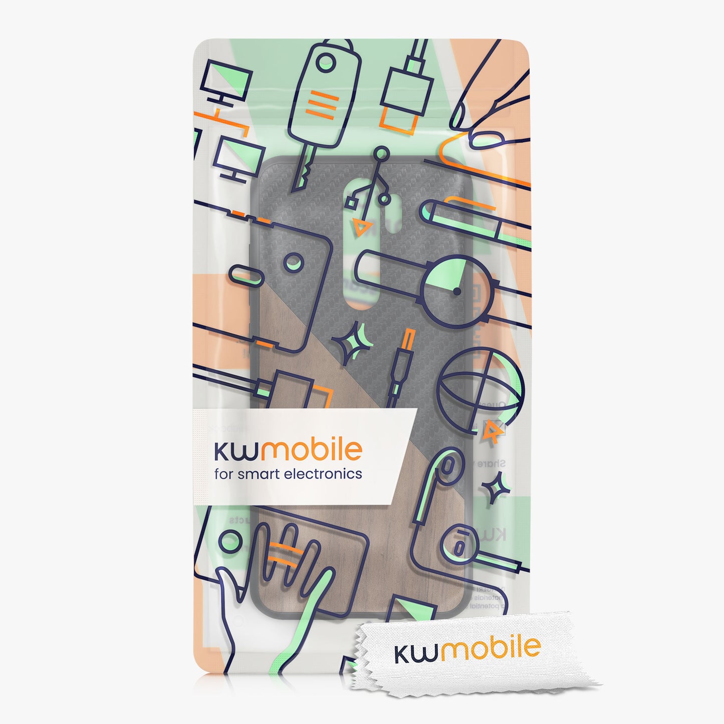 kwmobile Hülle kompatibel mit Xiaomi Redmi Note 8 Pro - Handyhülle - Handy Schutzhülle - Smartphone Cover