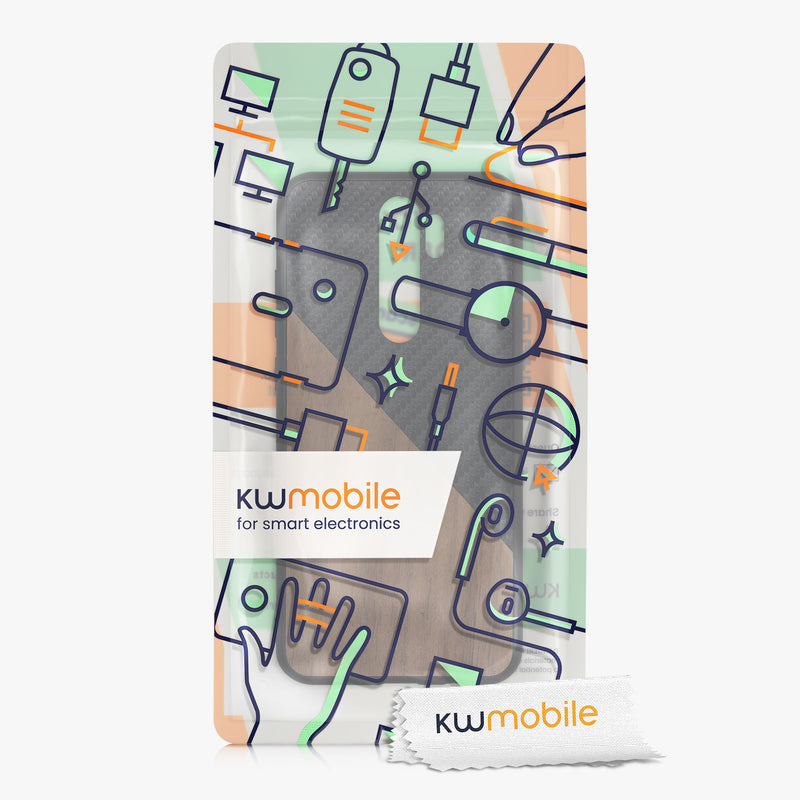 kwmobile Hülle kompatibel mit Xiaomi Redmi Note 8 Pro - Handyhülle - Handy Schutzhülle - Smartphone Cover