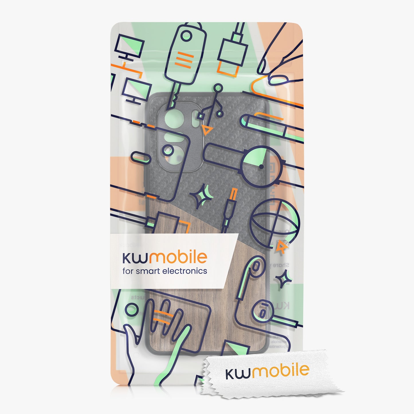 kwmobile Hülle kompatibel mit Xiaomi Mi 11i / Poco F3 - Handyhülle - Handy Schutzhülle - Smartphone Cover