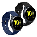 kwmobile Uhrenarmband für Samsung Galaxy Active 2 / Watch 4 / 5 / 6 Galaxy Watch 7 / FE Armband Fitnesstracker Band Set Ersatzarmband Smartwatch