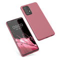 kwmobile Hülle kompatibel mit Samsung Galaxy A52 / A52 5G / A52s 5G Hülle - Schutzhülle für kabelloses Laden - Case