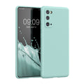 Slim Gummierte Silikon Hülle für Samsung Galaxy S20 FE in Cool Mint