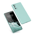 Slim Gummierte Silikon Hülle für Samsung Galaxy S20 FE in Cool Mint