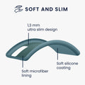 Slim Gummierte Silikon Hülle für Samsung Galaxy S20 FE in Cool Mint