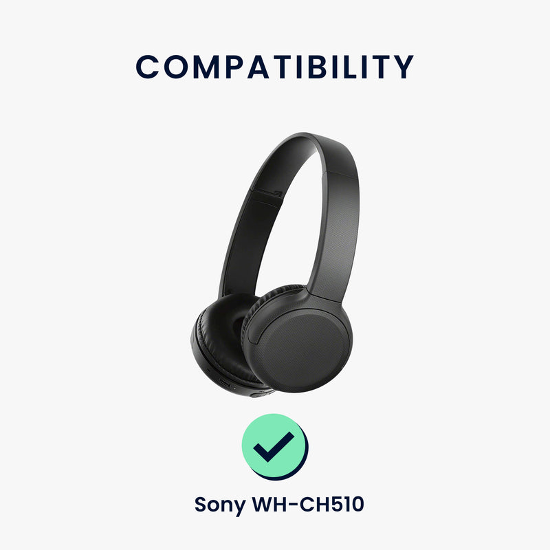 kwmobile Ohr Polster für Sony WH-CH510 Ohrpolster Ersatz Kopfhörer Ersatzteile Over Ear Headphones