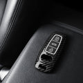 kwmobile Autoschlüssel Hülle kompatibel mit Audi A6 A7 A8 Q7 Q8 3-Tasten Autoschlüssel Keyless Hardcover Schutzhülle Schlüsselhülle Cover