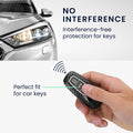 kwmobile Autoschlüssel Hülle kompatibel mit Audi A6 A7 A8 Q7 Q8 3-Tasten Autoschlüssel Keyless Hardcover Schutzhülle Schlüsselhülle Cover