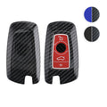 kwmobile Autoschlüssel Hülle kompatibel mit BMW 3-Tasten Funk Autoschlüssel (nur Keyless Go) - Hardcover Schutzhülle Schlüsselhülle Cover in Schwarz Schwarz  [dsg03]
