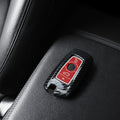 kwmobile Autoschlüssel Hülle kompatibel mit BMW 3-Tasten Funk Autoschlüssel (nur Keyless Go) Hardcover Schutzhülle Schlüsselhülle Cover