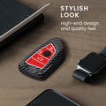 kwmobile Autoschlüssel Hülle kompatibel mit BMW 3-Tasten Smart Key Autoschlüssel Hardcover Schutzhülle Schlüsselhülle Cover