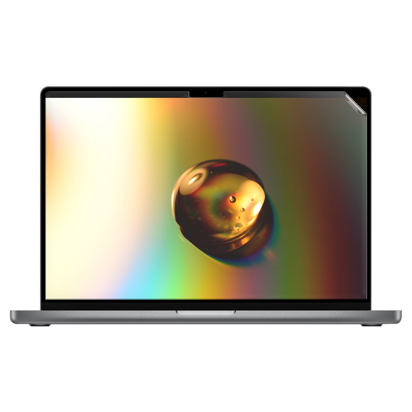 kwmobile Schutzfolie für Apple MacBook Pro 14" (2021) A2442 Folie - Laptop Folie - Displayschutz matt - Displayschutzfolie Displayfolie entspiegelt - Laptop Schutz Zubehör Transparent  