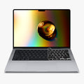 kwmobile Tastaturschutz für Apple MacBook Pro 14" (2021) A2442 - QWERTY Russisch Keyboard Cover Abdeckung