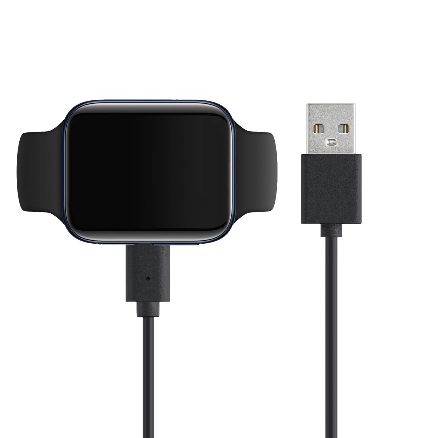 kwmobile USB Kabel Charger kompatibel mit Oppo Watch 2 (42mm 46mm) / Watch X / Watch 4 Pro Ladekabel - Smart Watch Ersatzkabel - Fitnesstracker Aufladekabel