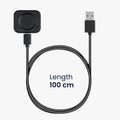 kwmobile USB Kabel Charger kompatibel mit Oppo Watch 2 (42mm 46mm) / Watch X / Watch 4 Pro Ladekabel - Smart Watch Ersatzkabel - Fitnesstracker Aufladekabel