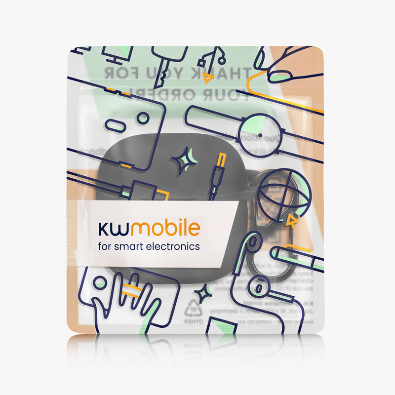 kwmobile Hülle kompatibel mit SoundPeats Air 3 Kopfhörer Case Schutzhülle