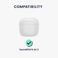 kwmobile Hülle kompatibel mit SoundPeats Air 3 Kopfhörer Case Schutzhülle