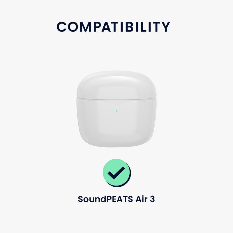 kwmobile Hülle kompatibel mit SoundPeats Air 3 Kopfhörer Case Schutzhülle