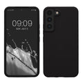 kwmobile Schutzhülle kompatibel mit Samsung S22 Hülle Silikon Case Handyhülle weiche Oberfläche kabelloses Laden