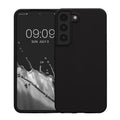 kwmobile Schutzhülle kompatibel mit Samsung S22 Hülle Silikon Case Handyhülle weiche Oberfläche kabelloses Laden