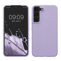 kwmobile Schutzhülle kompatibel mit Samsung S22 Hülle Silikon Case Handyhülle weiche Oberfläche kabelloses Laden